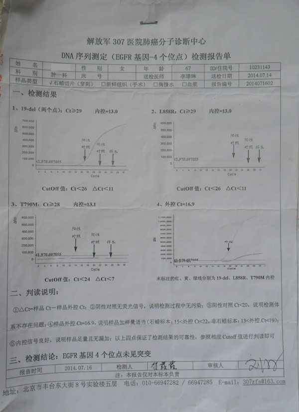 EGFR基因检测